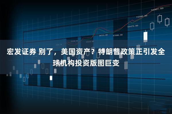 宏发证券 别了，美国资产？特朗普政策正引发全球机构投资版图巨变